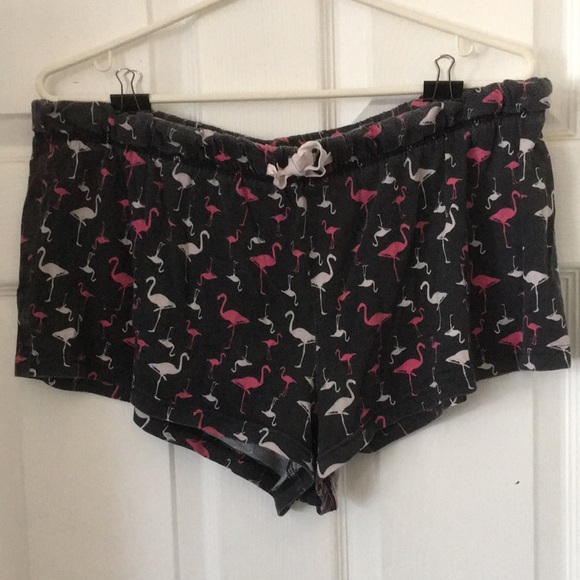 George Flamingo Pajama Short Shorts - XL - Picture 1 of 3